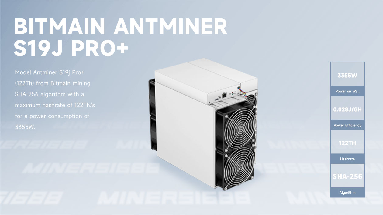 Bitmain Antminer S19j Pro+