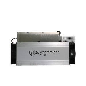 MicroBT WhatsMiner M60 power consumption of 3422W