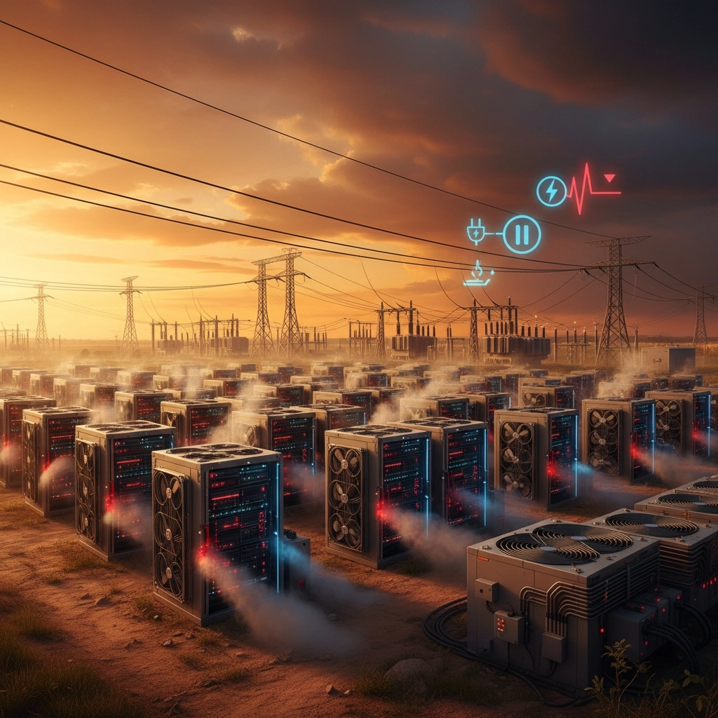 Bitcoin Mining Texas Heatwave Grid Challenge