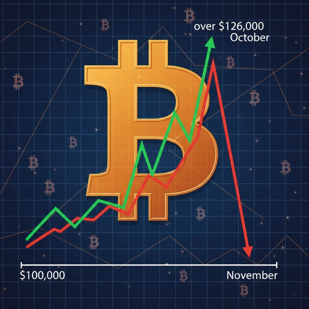 Bitcoin price volatility October November