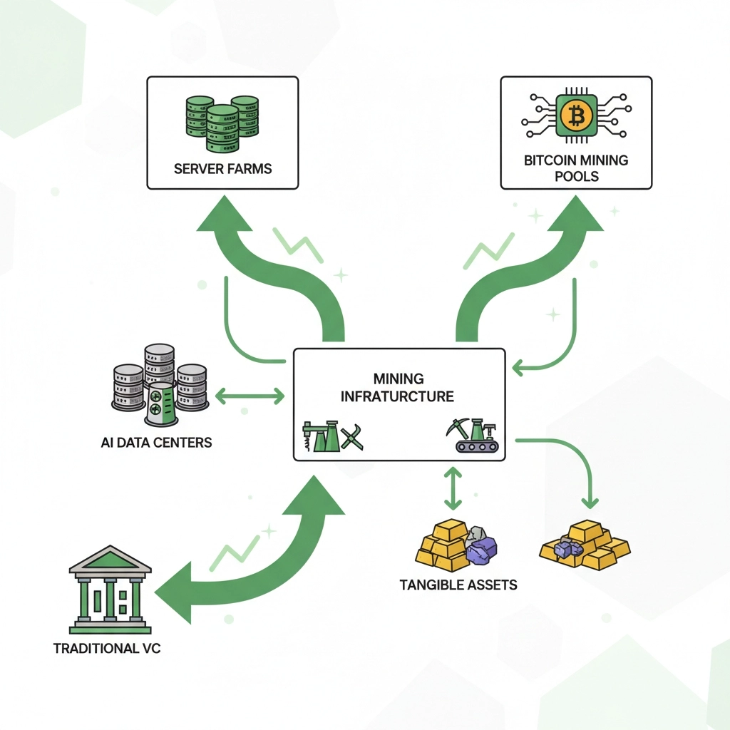 Capital Flows into Mining Fueled by AI Data Centers