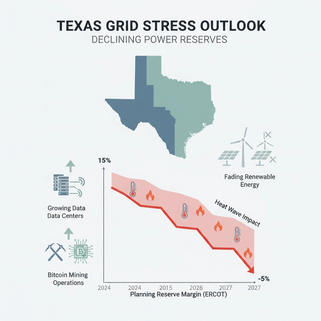 Texas ERCOT Grid Stress Forecast