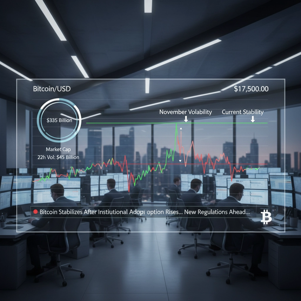 Bitcoin Stabilizes After Volatile November