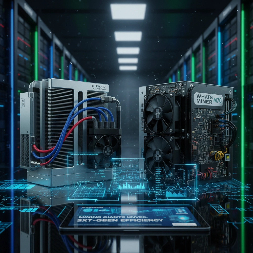 New Mining Hardware Launch Visualization